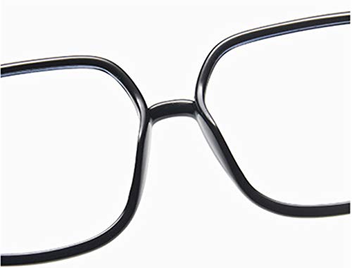Shiratori Woman's New Retro Blue Light Blocking Glasses Big frame Nerd Eyeglasses Frame Anti Blue Ray Computer Game Glasses
