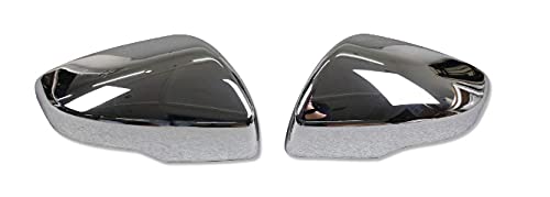 【First choice】「フォレスター に適合(For Forester)5代目 SK系 2018年〜」バックミラー サイドミラー カバー プロテクター 左右2個セット ガーニッシュ 社外品 (メッキ調)