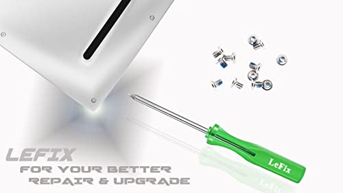 LeFix 12PCS M2x3 Torx T5 Screws + 1 Screwdriver Compatible with Dell XPS 13 9300 9305 9343 9350 9360 |XPS 15 9550 9560 9570|Precision M5510 5520 5530 5540,for Razer Blade,HP Envy 13|(Silver) - Image 4