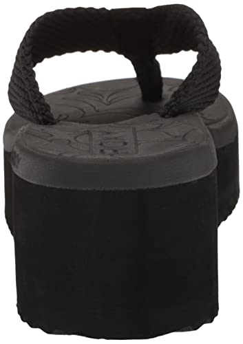 Roxy Women's Kallie Platform Flip Flop Sandal Wedge3