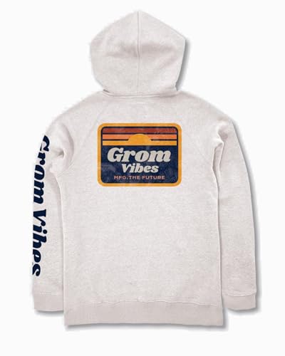 GROM Boys' Sunset Vibes Pull Over Hoodie2