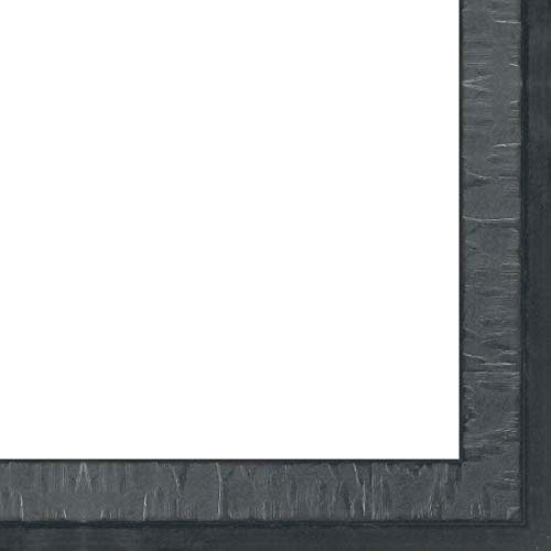 CountryArtHouse Picture Frame Moulding (Wood) 100ft bundle - Contemporary Black Finish - 1.125