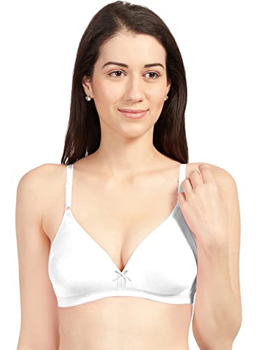 Image of SONARI Omania Womens Non-Padded Cotton Polyester Bras - Solid, Non-Wired, Medium Coverage, Hand Washable (Pack of 2)