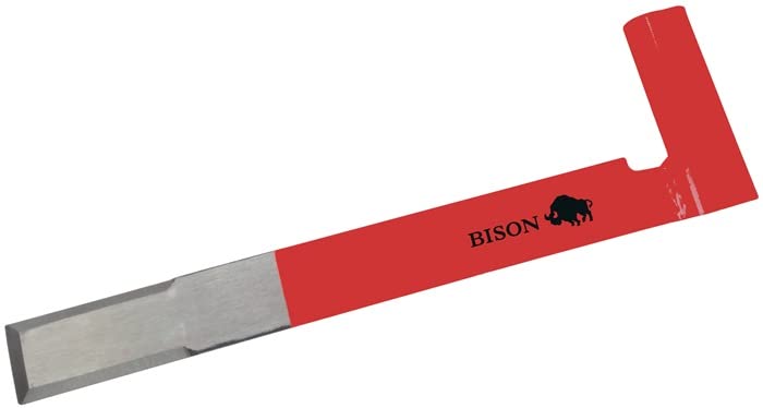 Stichaxt Gesamt-L.400mm 3-seitig geschliffen,geh.C rV-Stahl BISON