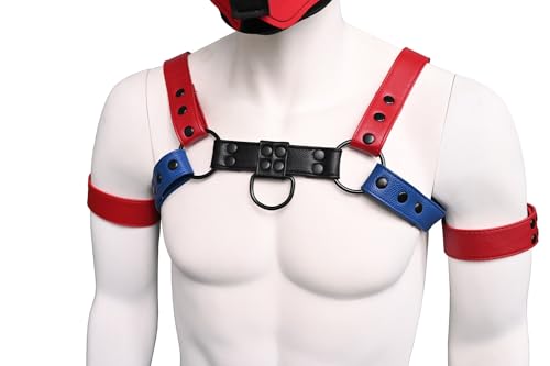 Harness for Men Adjustable Body Chest Harness Belt Clubwear for Halloween Christmas4