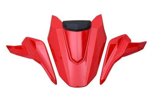 Capot de selle CB650R rouge pour supprimer la selle passager inesthétique ABS