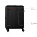 WENGER Legacy DC Carry-On 14 Handgepäck Trolley mit 4 Rollen, 39 (44) l, Hartschale, Damen Herren, Business-Reisen Urlaub, Schwarz, 610865