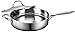 Cooks Standard 11-Inch/5 Quart Multi-Ply Clad Deep Saute Pan with Lid, Stainless Steel