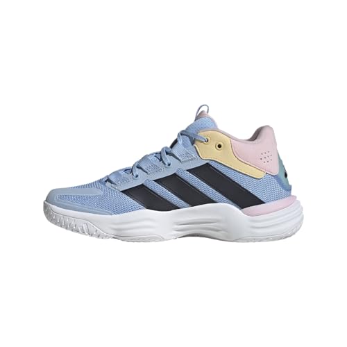 adidas Tênis feminino Ftwwht/Broyal/Tmsoor Courtstabil W FTWR branco/azul royal brilhante/Team Solar Orange 36 EUA, Branco/azul royal/Team Solar Orange, 12 Wide