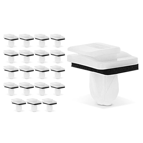 20 clips de nailon para moldura lateral compatibles con Honda 6