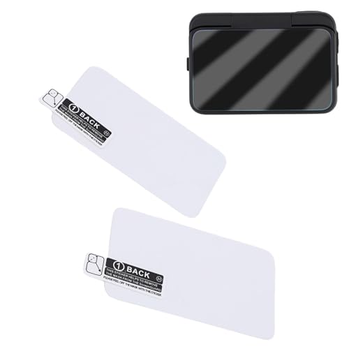 Protector de pantalla de cámara de acción antiarañazos con vidrio templado POENVFPO 4