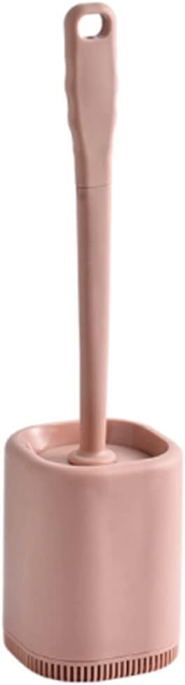 Toilet brushes Bathroom cleaning brush,toilet brush,Toilet Brush Silicone Toilet Brush and Holder for Bathroom Storage and Organization，TPR Soft Bristle Toilet Bowl Brush，Toilet Scrub Brush Upgraded(B