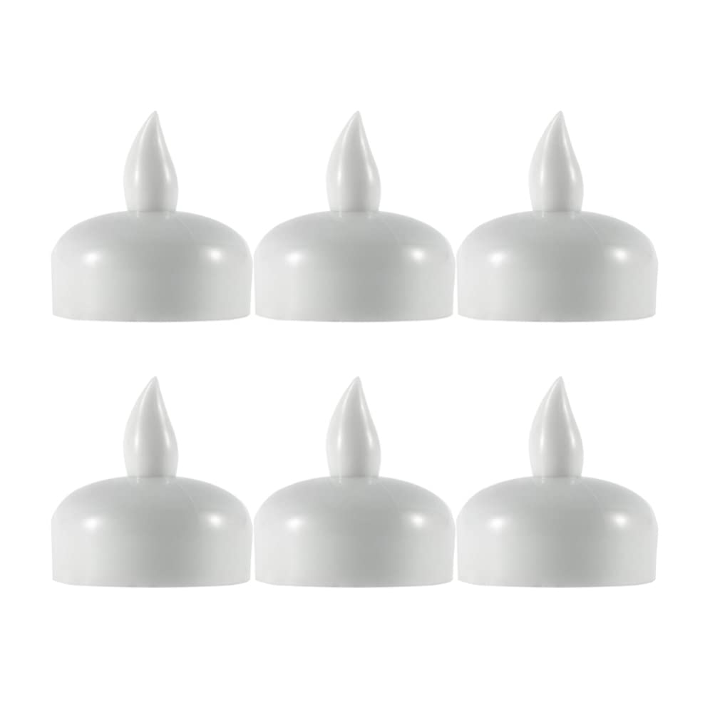 OSALADI 24 Piezas Velas Flotantes Led De Luz Amarilla Velas Electrónicas Impermeables Para Decoración De Bodas y Fiestas Led Flotantes Tipo Té