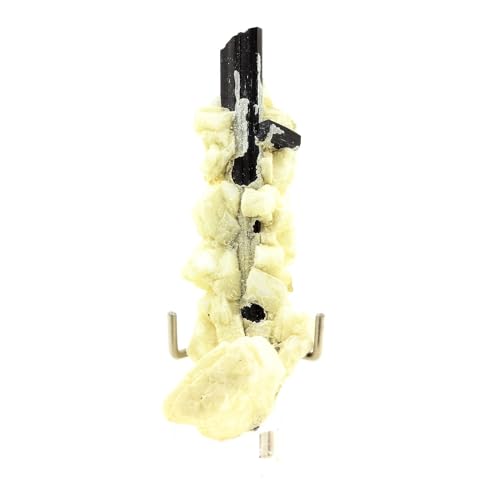 Tourmaline Schorl et Feldspath du Pakistan de 124 carats pour collectionneurs