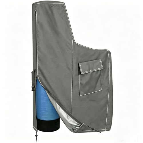 Funda Protectora para Ablandador de Agua 64" H x 40" W x 16" D Gris miniatura 1