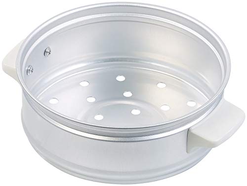 Rosenstein & Söhne Zubehör zu Reiskocher & Zubehör: Dampfgar-Einsatz aus Aluminium für Reiskocher RK-500 (mit Warmhaltefunktion, Reistöpfe, Töpfe)