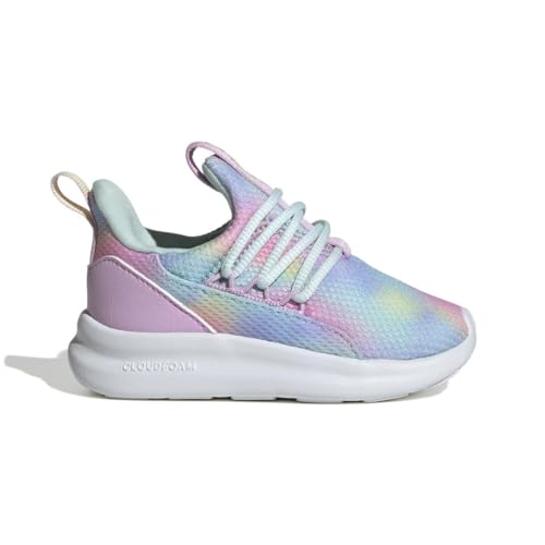 Adidas Unisex-Kids Lite Racer Adapt 7.0 Sportswear, Bliss Lilac/Halo Mint/Powder Yellow, 13