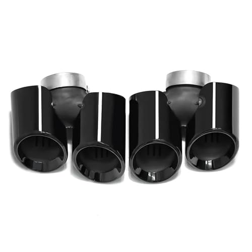 Embout d'échappement en acier inoxydable noir satiné pour sublimer votre 911.1 de 2008 à 2016
