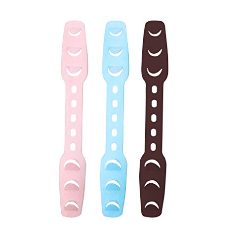 ZHIXIE - 12 ganchos para la oreja, correa de protección para los oídos para evitar el dolor de oído, máscara para adultos y niños