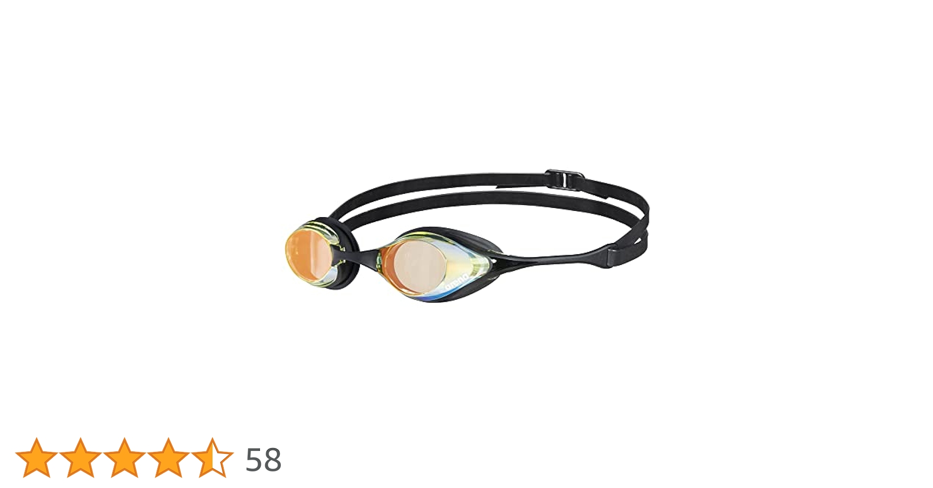 COBRAインテンスケア他4点 Amazon | Arena Cobra Swim Goggles for Men and Women, Yellow