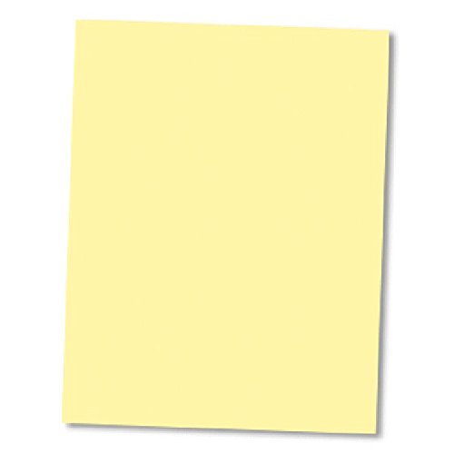 Pack Of 500 Sheets 8-1/2" X 11" Letter Size Cfb Ncr (Carbon-Less) Paper, For Laser Or Ink Jet Printer (Yellow Cfb) #TOP28