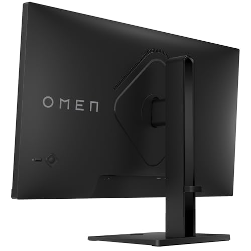HP Omen 27q Gaming Monitor - 27 Zoll Bildschirm, QHD Display, 165Hz, AMD FreeSync Premium, 1 ms Reaktionszeit, 2X HDMI 2.0, Display Port 1.4, Audioausgang, schwarz