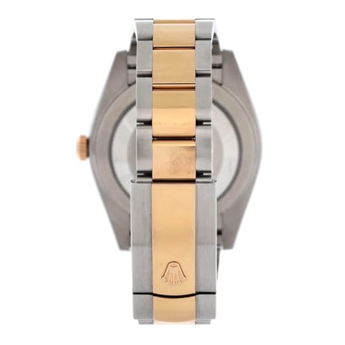 Pre-Loved Oyster Perpetual Datejust Automatic Watch Stainless Steel and Rose Gold 414