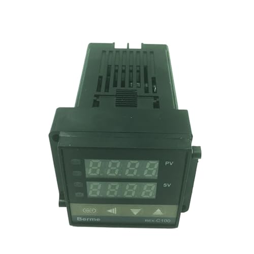 Termostato digital REX-C100 evita fluctuaciones de calor con relé y sonda tipo K