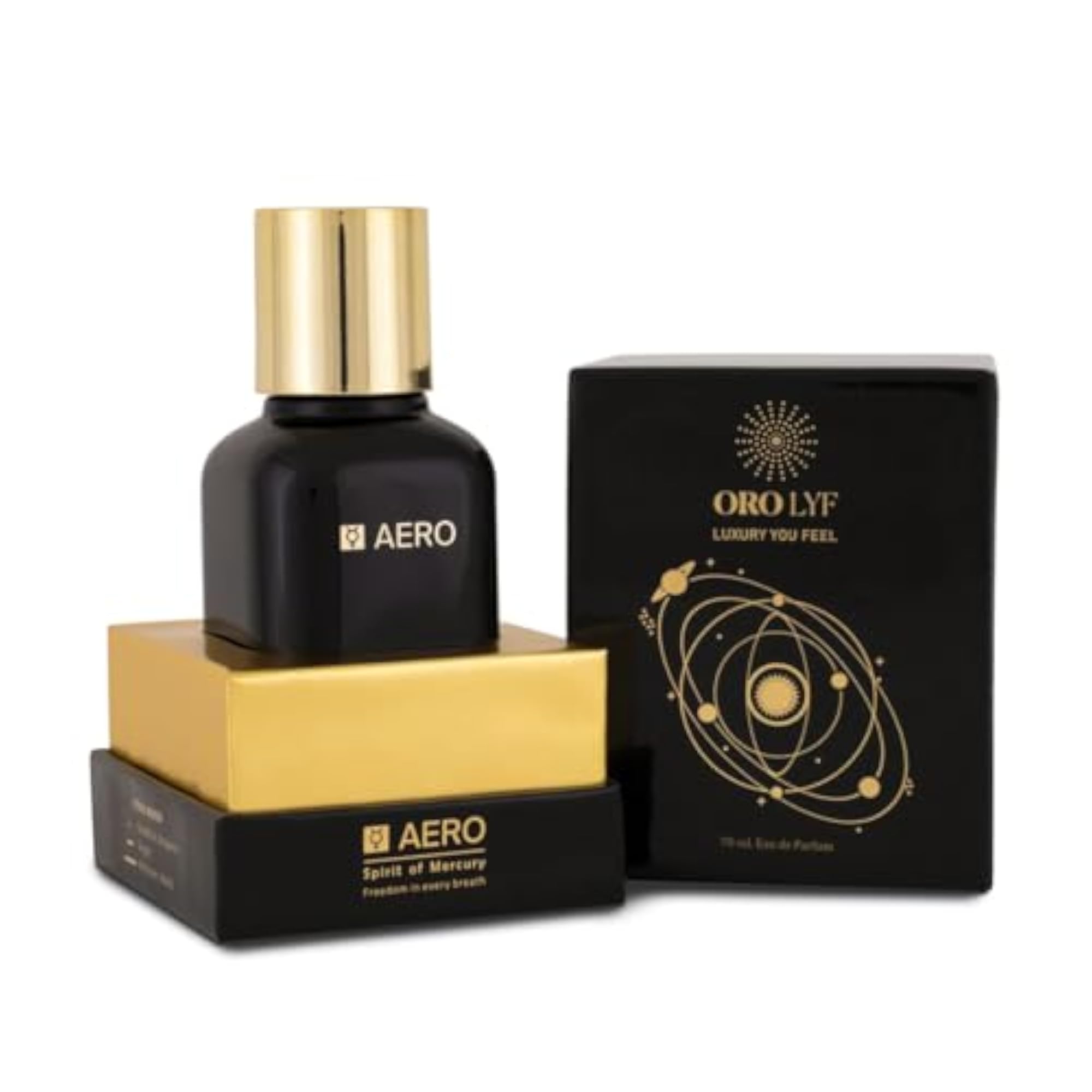 AERO Eau de Parfum for Men & Women, 25% Oil Concentration, 70ml