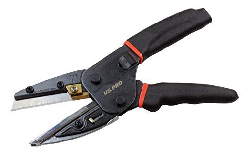 US PRO Tools Heavy Duty Industrial Multipurpose Cutter Vinyl Wood Wire etc with Extra Blades 9065