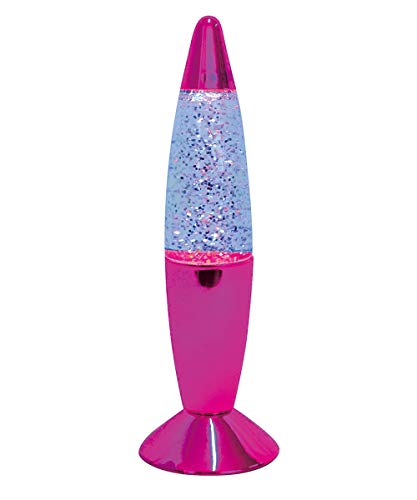 LEADWORKS ミニグリッターランプ ピンク W6.5×D6.5cm×20cm グリッターランプ イルミネーション インテリアライト 50749