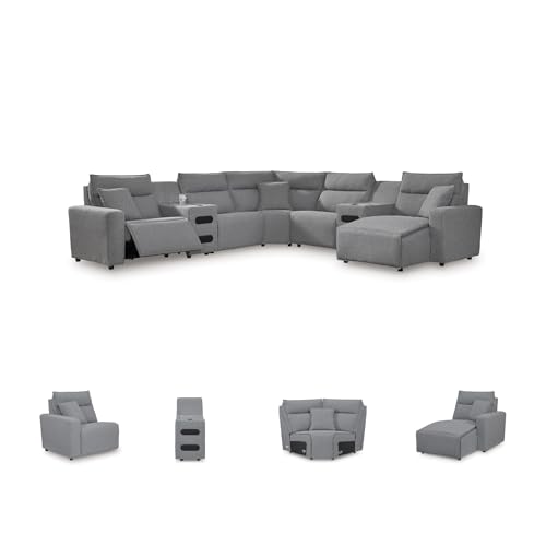 Image of Signature Design by Ashley 7-Piece Power Reclining Sectional with Chaise