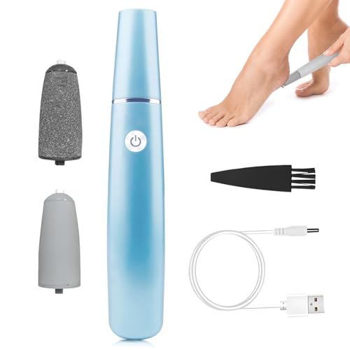 Lime électrique pour pieds USB rechargeable et étanche avec rouleaux exfoliants