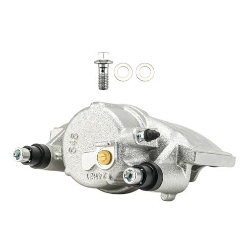 Image of PHILTOP Front Left Brake Caliper 18-4300 Compatible with C1500, K1500, C2500, K2500, Ram 1500, Tahoe, Yukon, Express /Savana 1500 /2500, DeVille, Astro, Safari, Blazer, Escalade