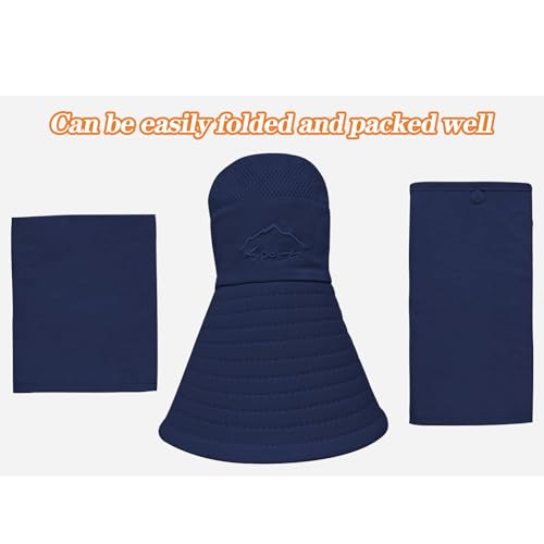 image for Rosoz Sun Hats for Men Women Fishing Hat UPF 50+ Breathable Wide Brim 