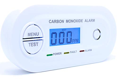 Fast & Low Level CO Monitor | Display > 10ppm | 25ppm Alarm