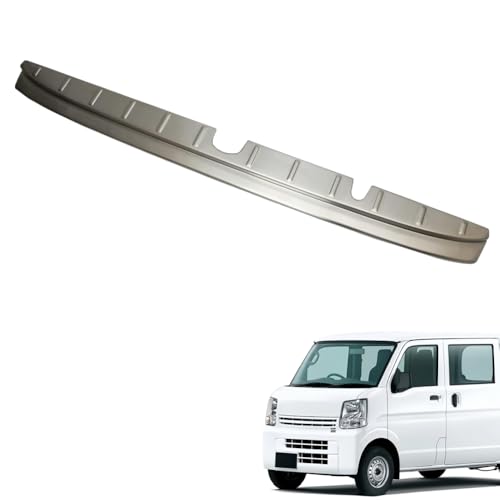 Alysianov エブリイバンに対応 DA17V 専用 2015年2月? スズキ車種専用設計 リアバンパーステップガード リアバンパーガーニッシュ リアバンパープロテクター バンパー ガード ラゲッジ ステップガード ドレスアップ カスタムパーツ ゲッジ