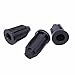 BE-TOOL 8PCS Black Caster Socket Sleeves, for 7/16