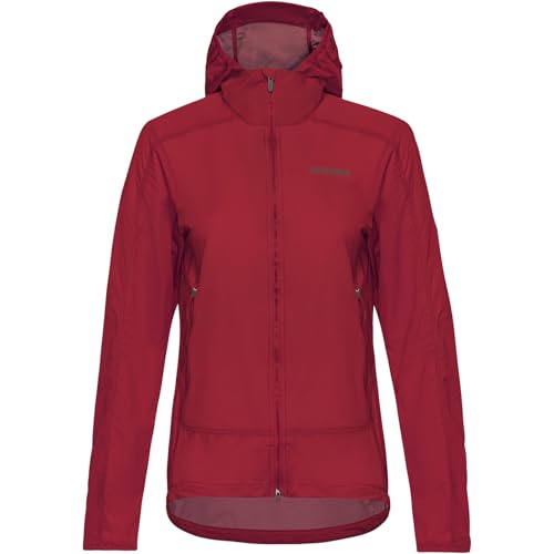 GOREWEAR Damen Fernflow Windbreaker Mit Kapuze Jacke, Utility Red, XL EU