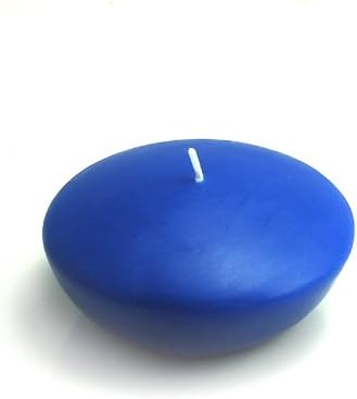 CFZ-057-12 3 in. Floating Candles Blue - 144 Piece