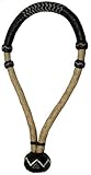 Showman 5/8' Two-Toned Rawhide Braided Show Bosal