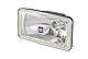 HELLA 1FD 005 700-471 Halogen-Fernscheinwerfer - Comet 550 - 12V - rechteckig - Referenzzahl: 17.5 - geschraubt - gemusterte Streuscheibe - Lichtscheibenfarbe: glasklar - rechts/links