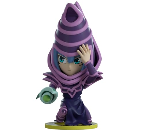 Image of Youtooz Yu-Gi-Oh Dark Magician 5 inch Vinyl Figure, Yugioh Anime Dark Magician Action Figure Based on The Yu gi oh Trading Card Game and Anime Yugioh