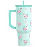 Flamingo Insulated Tumbler 40oz