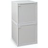 Amazon.com: Way Basics Eco Stackable Box Storage Cube with Door, White ...
