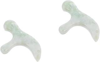 VALICLUD 2 Piezas Masajeador de Acupuntura de Pies con Ergonómico Herramienta Durable Reflexología y Relajación Uso Diario y Limpieza Inoxidable Color Verde