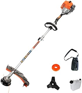 PROYAMA 26cc Weed Eater/Wacker Gas Powered, 2-Cycle Gas String Trimmer/Edger, 3 in 1 Brush Cutter with 17’’ Cutting Path, Grass Trimmer Light Weight