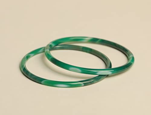 Image of Natural Agate Bracelet Bangle With Gift Box Free