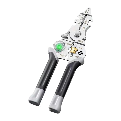Dénudeur de fils ergonomique en acier inoxydable avec testeur - 2