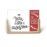 Caractéristiques : design classique, adapté pour être placé sur le bureau pour ajouter de l'intérêt à la vie. La feuille transparente protège bien le calendrier et est facile à changer en différents mois. Emballez avec un soin extrême pour garantir une arrivée sûre.